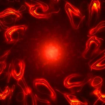 Frame of the burning elements 写真素材