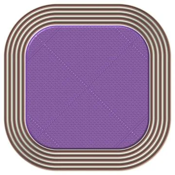 Frame button generated texture Stock Illustration