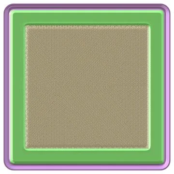 Frame button generated texture Stock Illustration