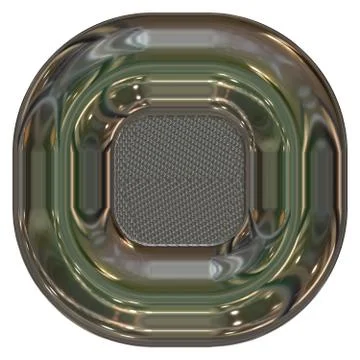 Frame button generated texture Stock Illustration