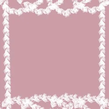 Frame, card, border, vector, design, pattern, baby, illustration, decoration, pi Stock Illustration