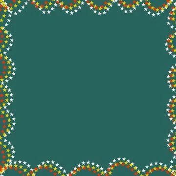 Frame, card, border, vector, design, pattern, baby, illustration, decoration, pi Stock Illustration