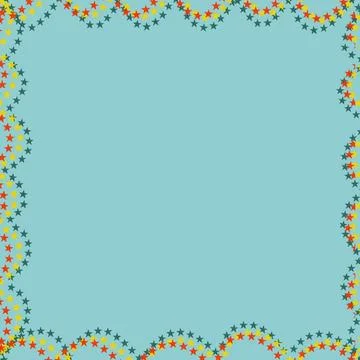 Frame, card, border, vector, design, pattern, baby, illustration, decoration, pi 스톡 일러스트