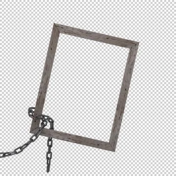 Frame With Chain Stock Photos