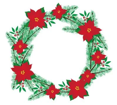 Frame Christmas Illustrazione stock