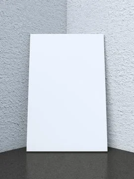 Frame in corner of  interior with black floor イラスト素材