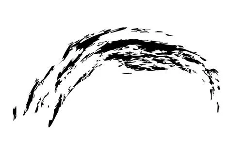 Frame from Crayon effect, Oval Shape, Simple Hand Draw Sketch Vector Illust.. Stock Illustration