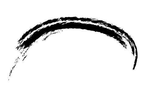 Frame from Crayon effect, Oval Shape, Simple Hand Draw Sketch Vector Illust.. Stock Illustration