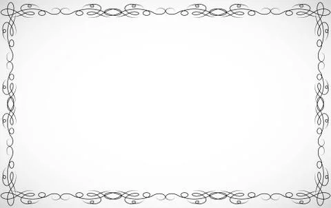 Frame for design drawn in vector illustration eps 10 Stock Illustration
