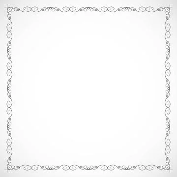 Frame for design drawn in vector illustration eps 10 Stock Illustration