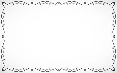 Frame for design drawn in vector illustration eps 10 Stock Illustration