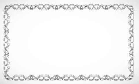 Frame for design drawn in vector illustration eps 10 Stock Illustration