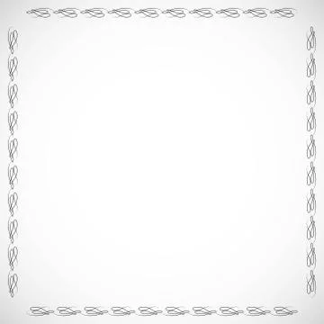 Frame for design drawn in vector illustration eps 10 Stock Illustration