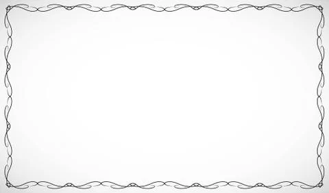 Frame for design drawn in vector illustration eps 10 Stock Illustration
