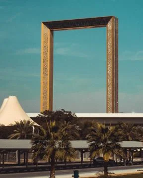 The Frame in Dubai Stock Photos