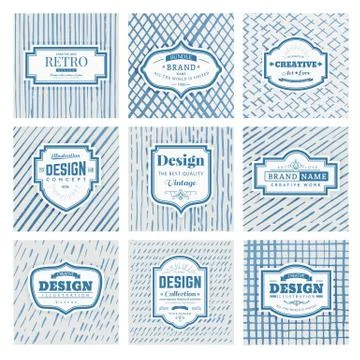 Frame elements design Stock Illustration