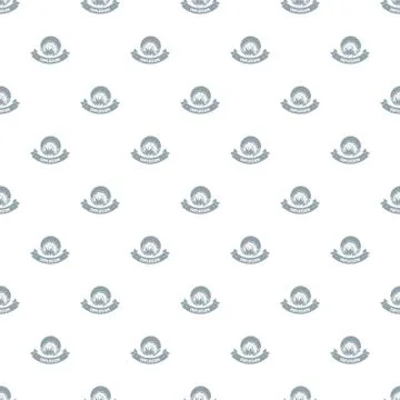 Frame explosion pattern vector seamless Illustrazione stock