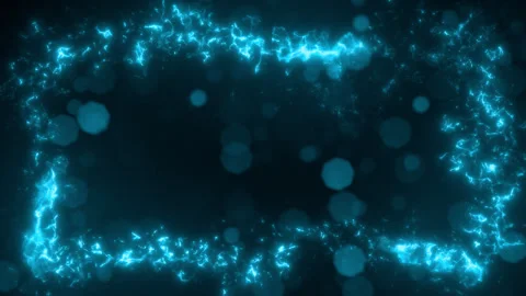 Frame of fairy dust. Seamless loop. Видео 340563700