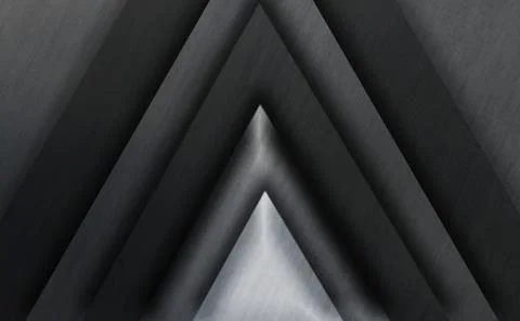 Frame filled with gray triangles of different shades Stock-Illustration