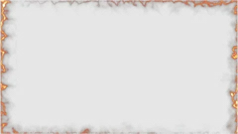 Frame flam Transparent background. Stock Footage 236678845