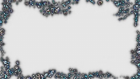 Frame Gems Loop Alpha Video stock 292110178