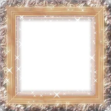 Frame glowing background Stock Illustration