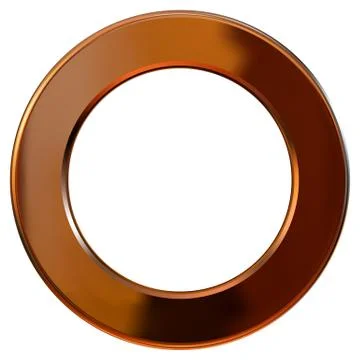 Frame gold ring Stock Illustration