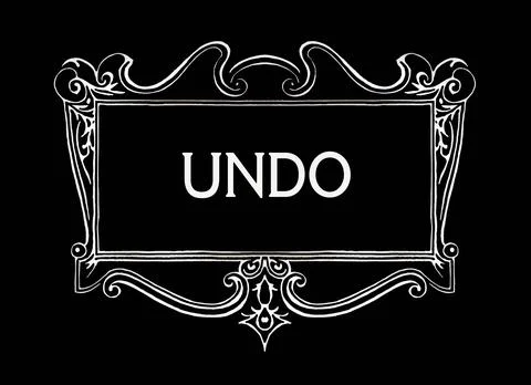 Frame gorgeous undo Stock Illustration
