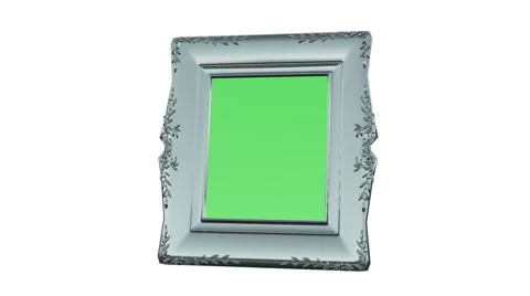 Frame with green screen Stock Footage 40788084