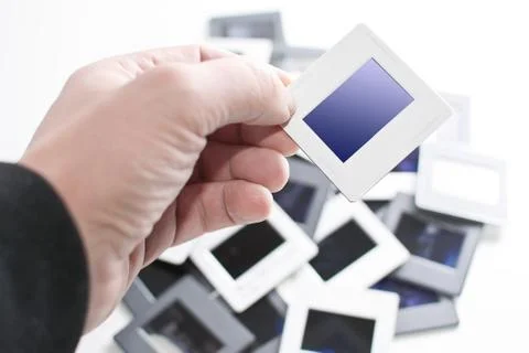Frame in the hand Stock Photos