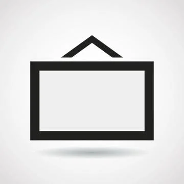 Frame icon. Stock Illustration