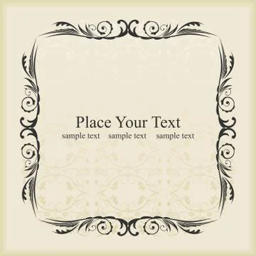 Frame Stock Illustration