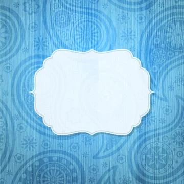Frame in the Indian style Stock Illustration
