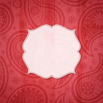 Frame in the Indian style Stock Illustration