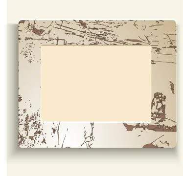 Frame for inscriptions Stock Illustration