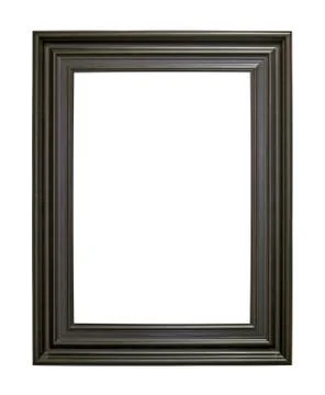 Frame isolate on white Stock Photos