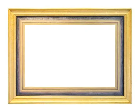 Frame isolate on white Stock Photos