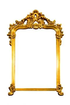 Frame isolated with clipping path Stock Photos
