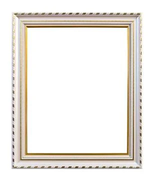 Frame isolated with clipping path Stock Photos