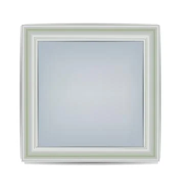 Frame isolated on white Stock Illustration