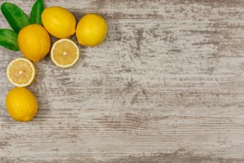 Frame from lemons 스톡 사진