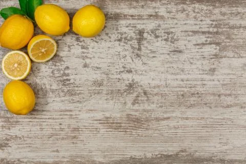 Frame from lemons 스톡 사진