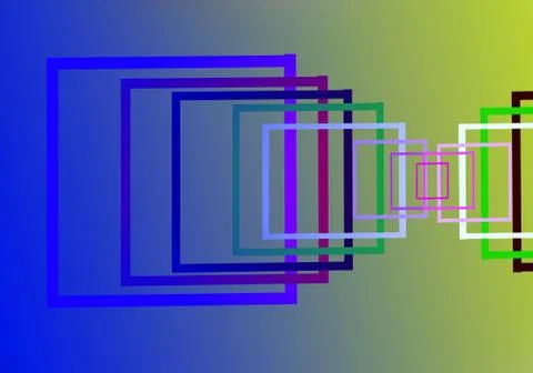 Frame light lines abstract background Illustrazione stock