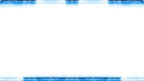 Frame, long rectangular horizontal water blue lines of lightening and darke.. Stock Footage 270317370