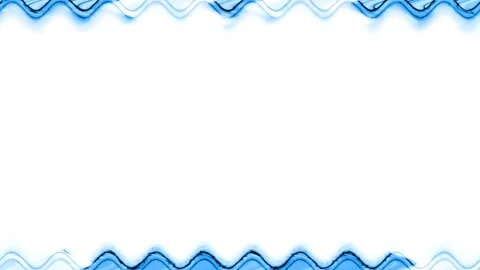 Frame, long wavy rectangular horizontal blue lines of lightening and darken.. Stockbeeldmateriaal 270317850
