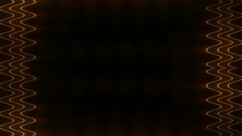 Frame, long wavy rectangular vertical triple orange brightening and darkeni.. Stock Footage 270317909