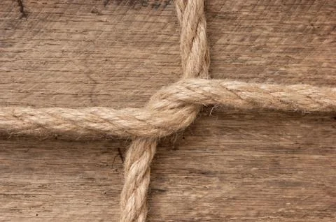 Frame made of rope 스톡 사진