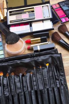 Frame of make up Stock Photos
