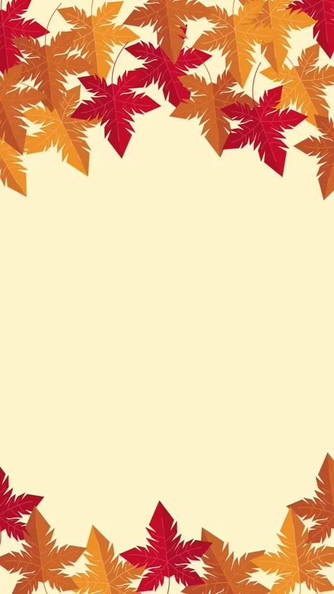 Frame mapple yellow screen Stock Footage 315927043