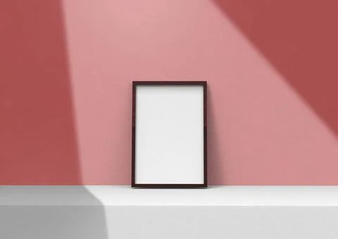 Frame mock up (32) Illustrazione stock